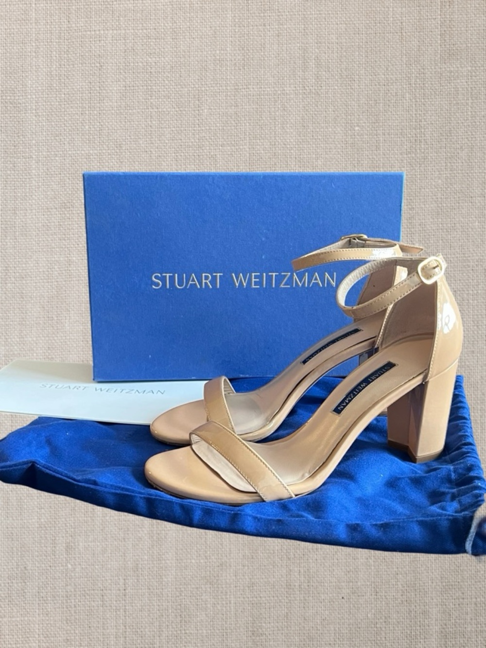 Stuart Weitzman Adobe Nearly Nude Heel